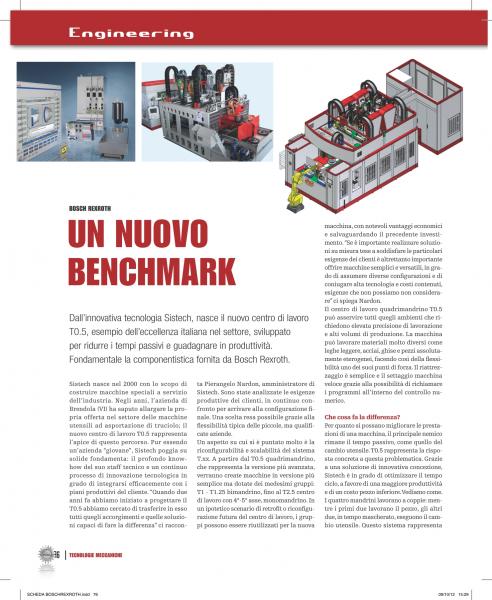 Articolo su TECNOLOGIE MECCANICHE
